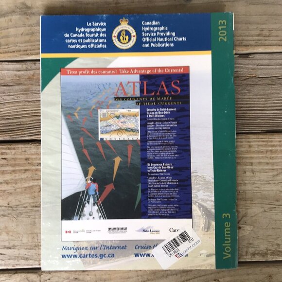 2013 Canadian Tide and Current Tables Volume 3 St Lawrence River Saguenay Fiord - Picture 2 of 5